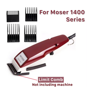 For Moser 1400 Series Shaving Machine Replacement Combs 4pcs/set Hair Clippers Trimmer Electric Shaving Limit Comb Set Kit 3/6/9/12mm High Quality