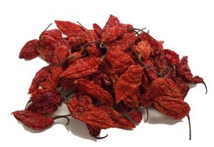 Dried King Chilli aka Bhut Jolokia Chilli aka Ghost Pepper - 1 Packet - 28gm
