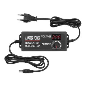 Adjustable AC To DC Power Supply 9V 12V 15V 18V 24V 3A 72W Power Supply Adapter Universal 220V To 12V Adapter - EU Plug
